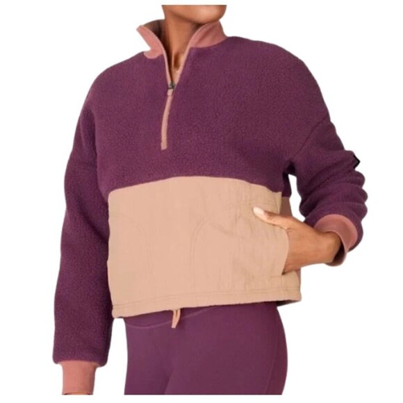 Fabletics Mallory Fleece Pullover  half -zip xs - Picture 1 of 7
